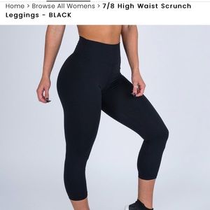 Muscle Nation 7/8 workout leggings